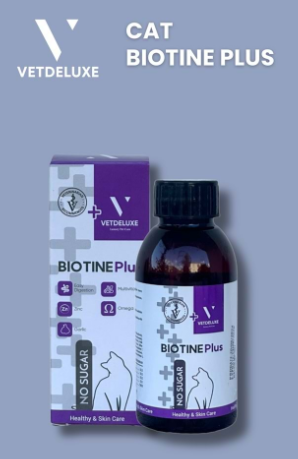 VETDELUXE Biotin Kedi damla 100 ml