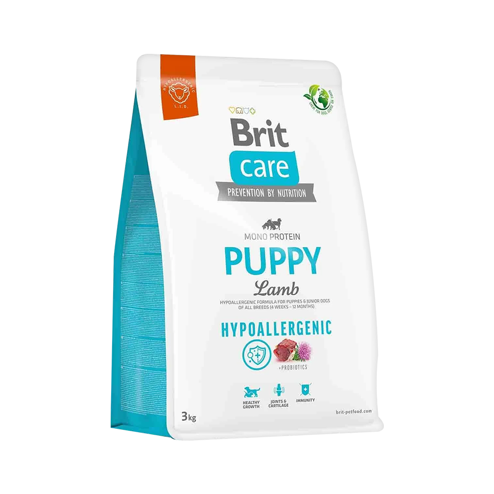 Brit Care Kuzu Etli Hipoalerjenik Yavru Köpek Maması (3 kg)