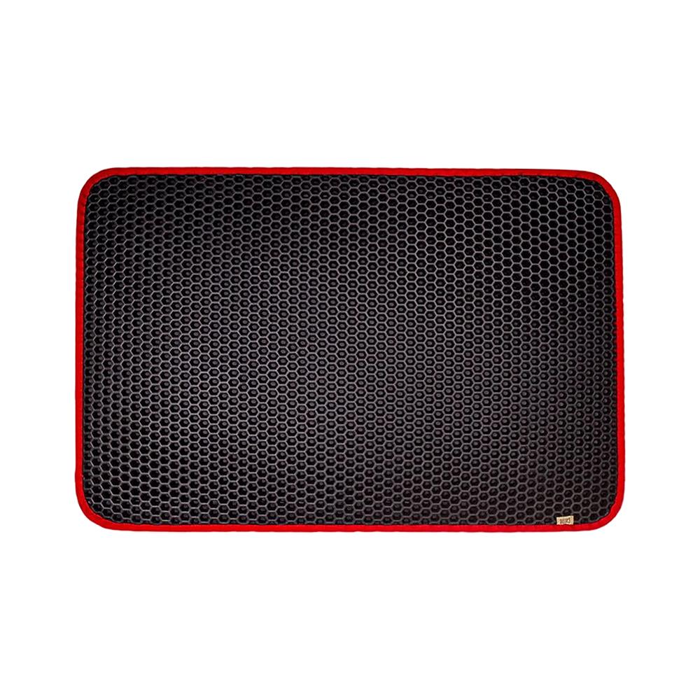 Cattie Kum Toplayıcı Fonsiyonel Kırmızı Kedi Paspası (50 x 75 cm)