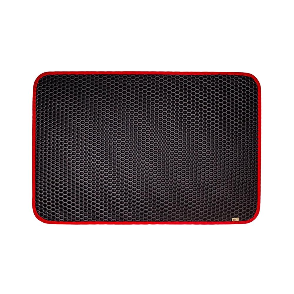 Cattie Kum Toplayıcı Fonsiyonel Kedi Paspası Kırmızı (37 x 50 cm)