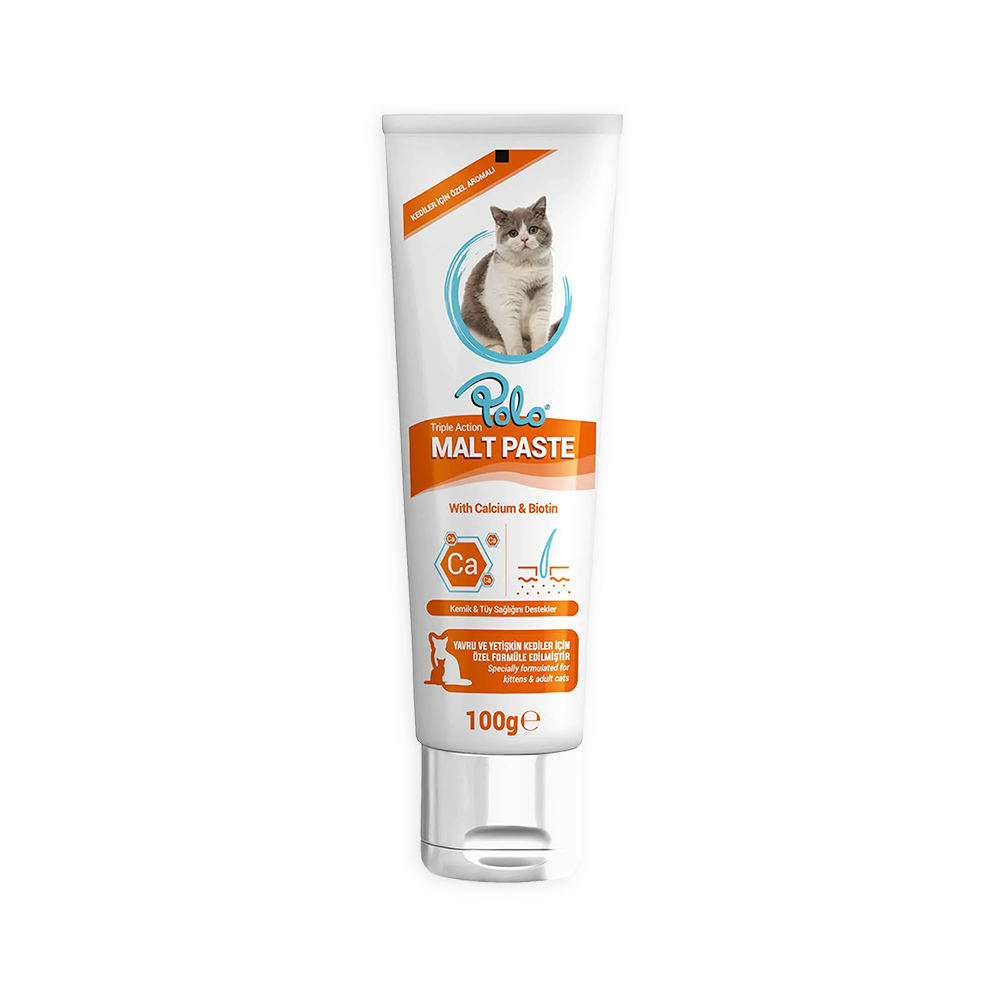 Polo Malt Paste Hairball Kedi Macunu (100 g)