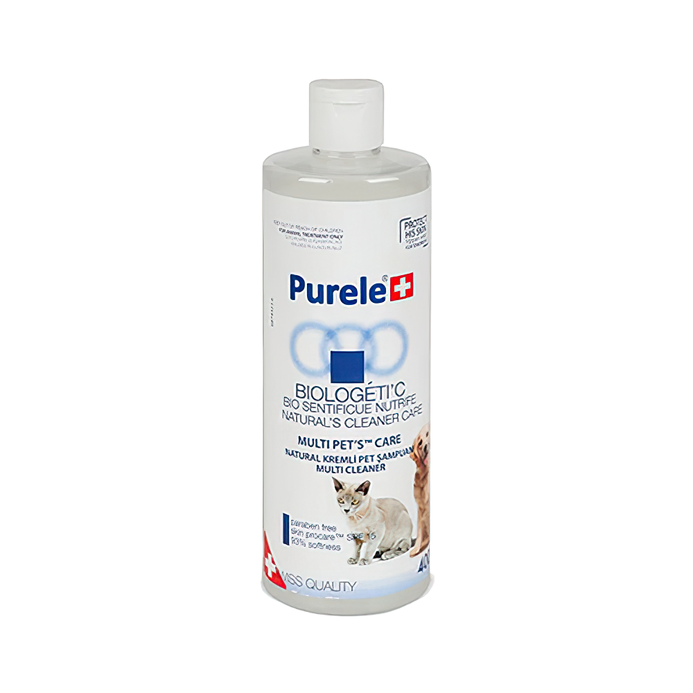 Puréle Kedi ve Köpekler İçin Kremli Tüy Açıcı Şampuan (400 ml)