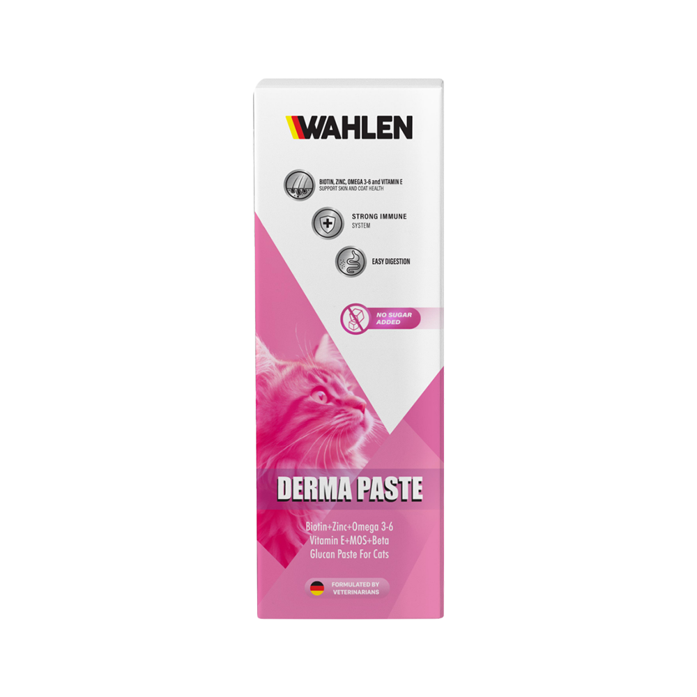 Wahlen Derma Paste Tüy Yapısını Destekleyen Kedi Macunu (85 ml)