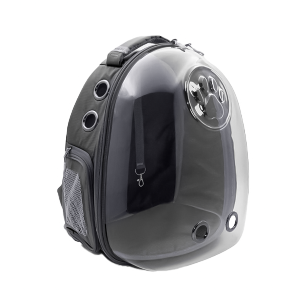 Cattie Şeffaf Gri Taşıma Sırt Çantası Grey (25 x 30 x 40 cm)