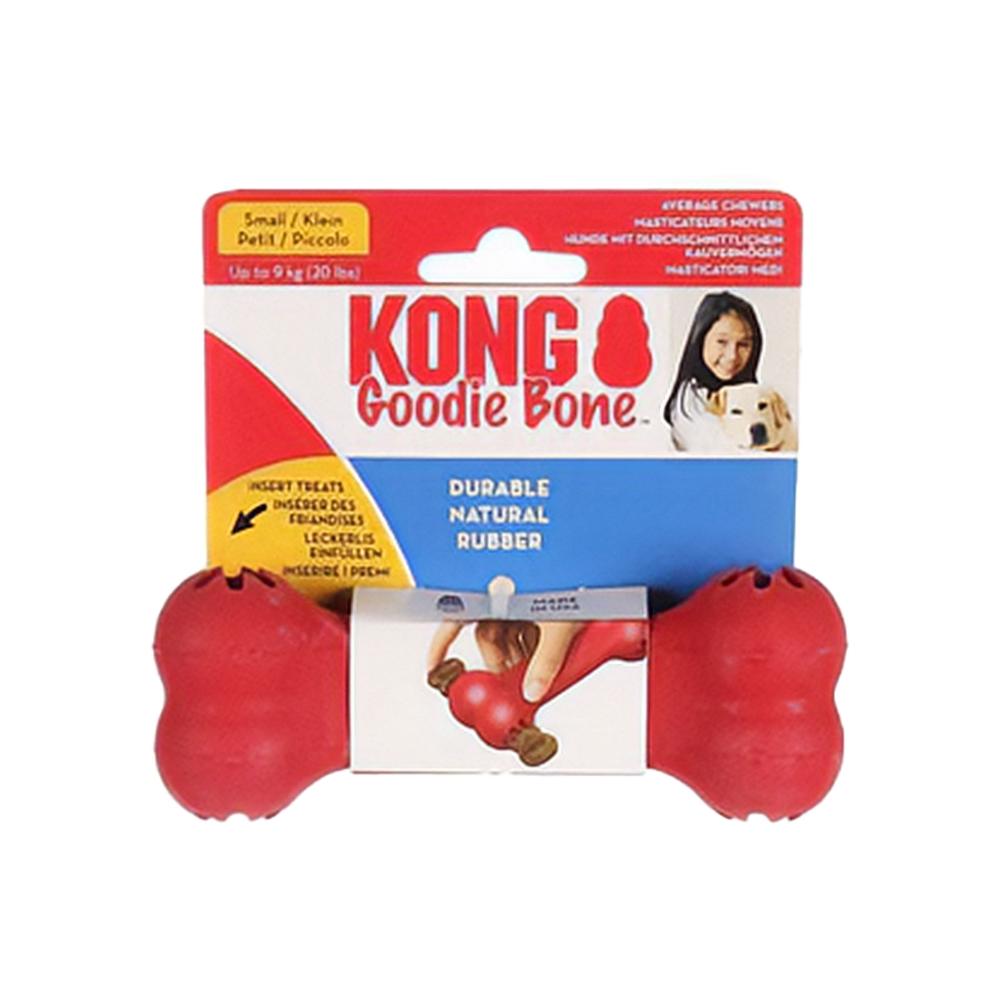 Kong Small Goodie Bone Kemik Şeklinde Çok Amaçlı Köpek Oyuncağı