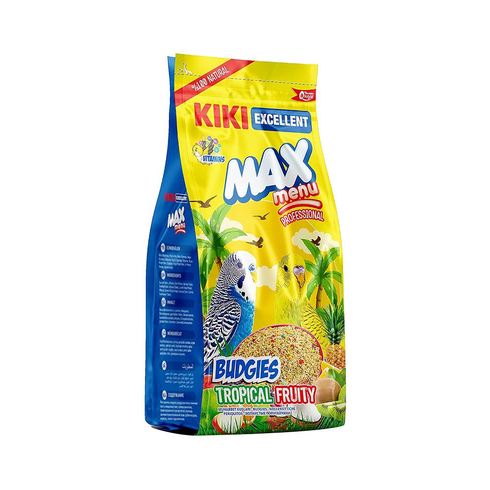 Kiki Excellent Max Menu Budgies Meyveli Muhabbet Kuşu Yemi (1 kg)