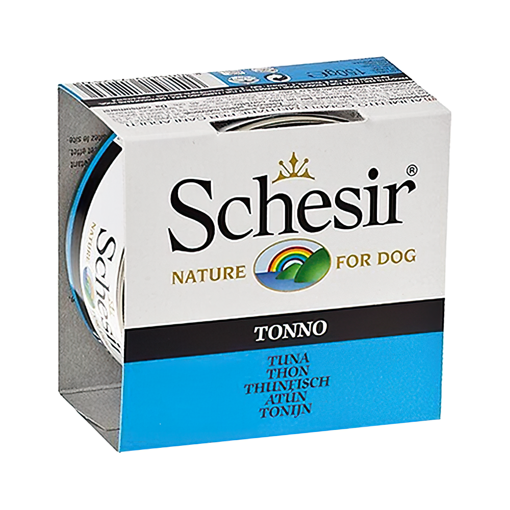 Schesir Ton Balıklı Yetişkin Köpek Konserve Maması (150 g)