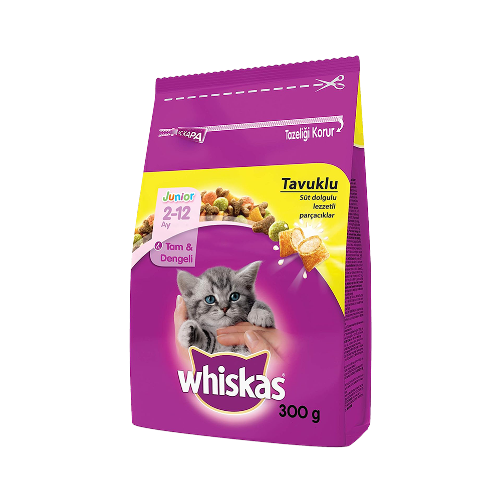 Whiskas Tavuk Etli Yavru Kedi Maması (300 g)
