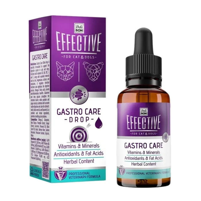 Effective Kedi Ve Köpek Takviye Ürünleri Sindirim Sistem Sağlığı 50 Ml