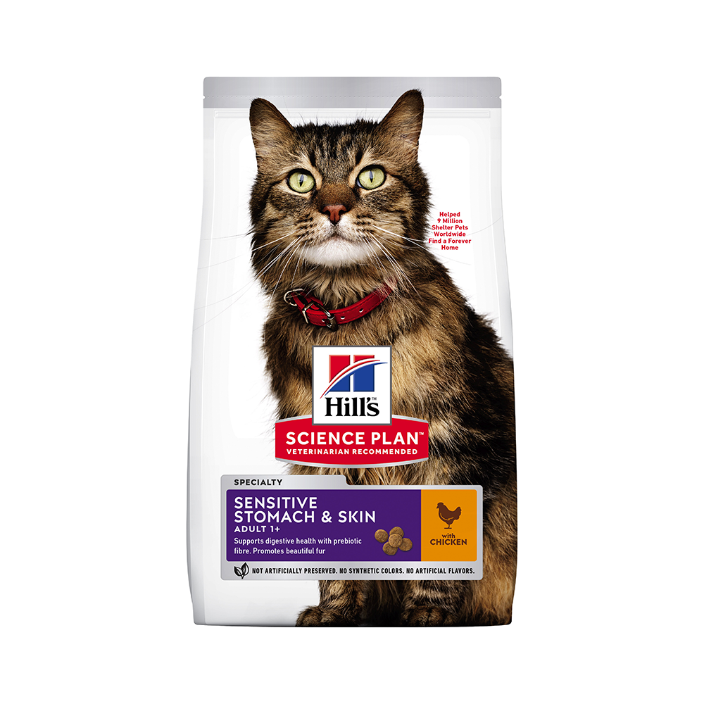 Hill's Science Plan Sensitive Tavuk Etli Yetişkin Kedi Maması (1,5 kg)