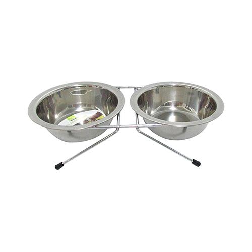 Nunbell Çelik Mama Kabı No: 8124 (2'li)