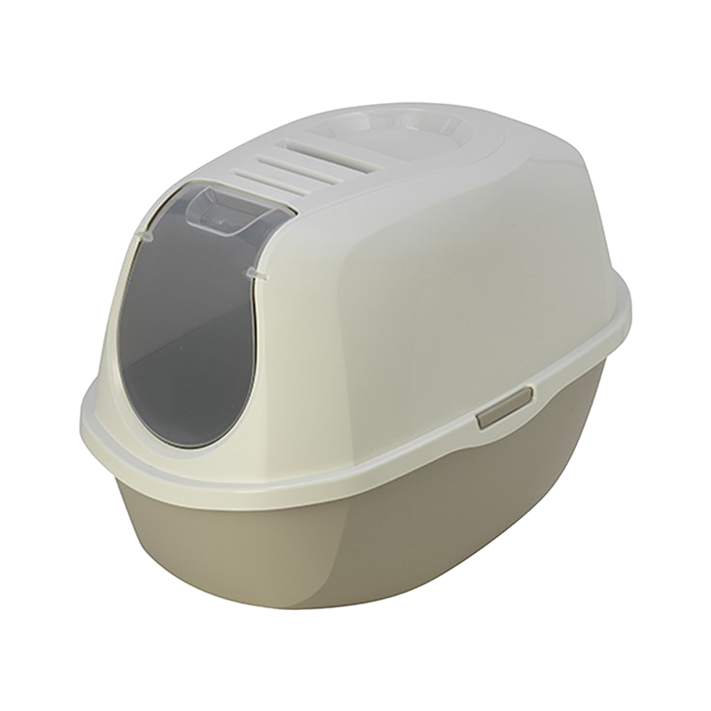 Moderna Smart Cat Kapalı Gri Kedi Tuvaleti (54,5 × 39,1 × 40,3 cm)