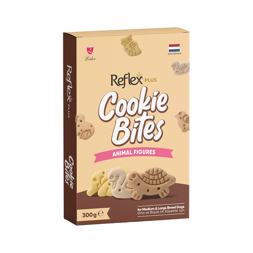 Reflex Plus Cookie Bites Animal Figures Köpek Ödül Maması (300 g)