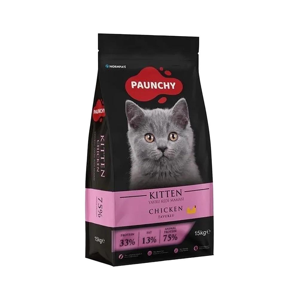 Paunchy Tavuk Etli Yavru Kedi Maması (15 kg)