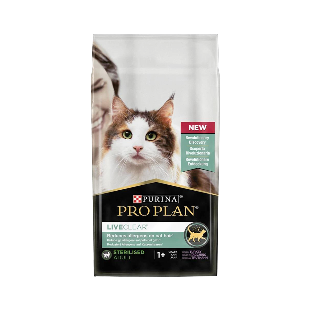 Purina Pro Plan Live Clear Hindi Etli Kısırlaştırılmış Kedi Maması (7 kg)