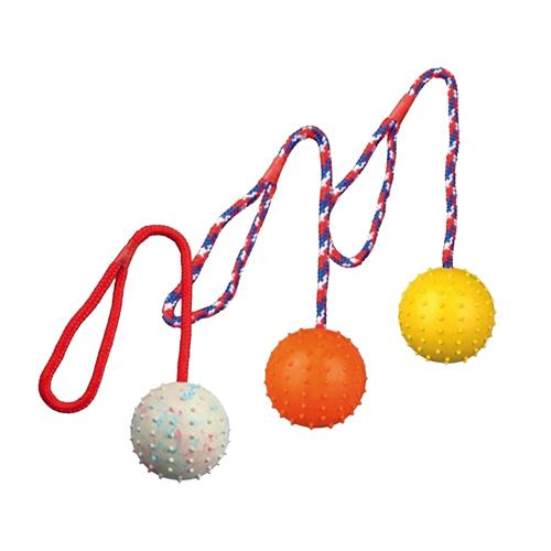Trixie İpli Top Köpek Oyuncağı (6 x 30 cm)