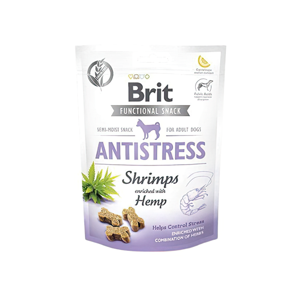 Brit Antistress Karidesli Stress Azaltıcı Köpek Ödül Maması (150 g)