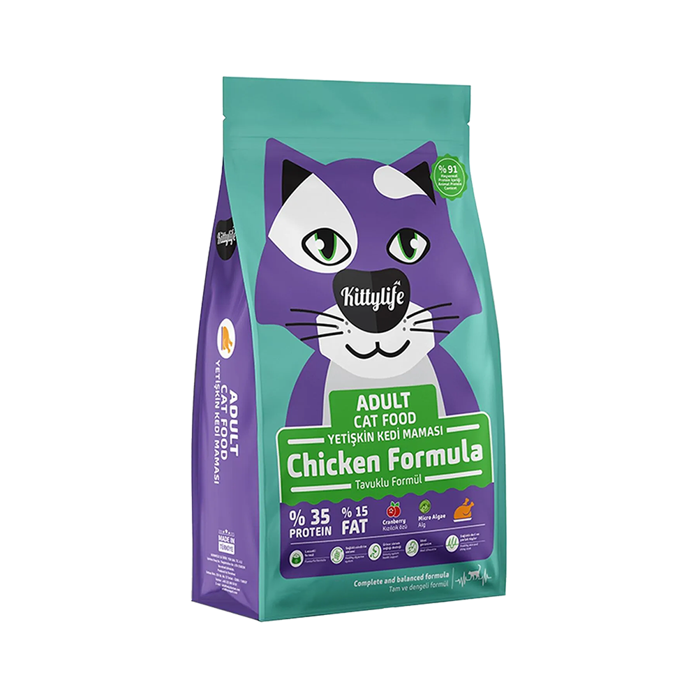 Kittylife Tavuk Etli Yetişkin Kedi Maması (2 kg)