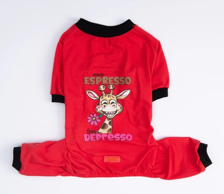 PAWSTAR DEPRESSO PİJAMA TULUM MEDİUM