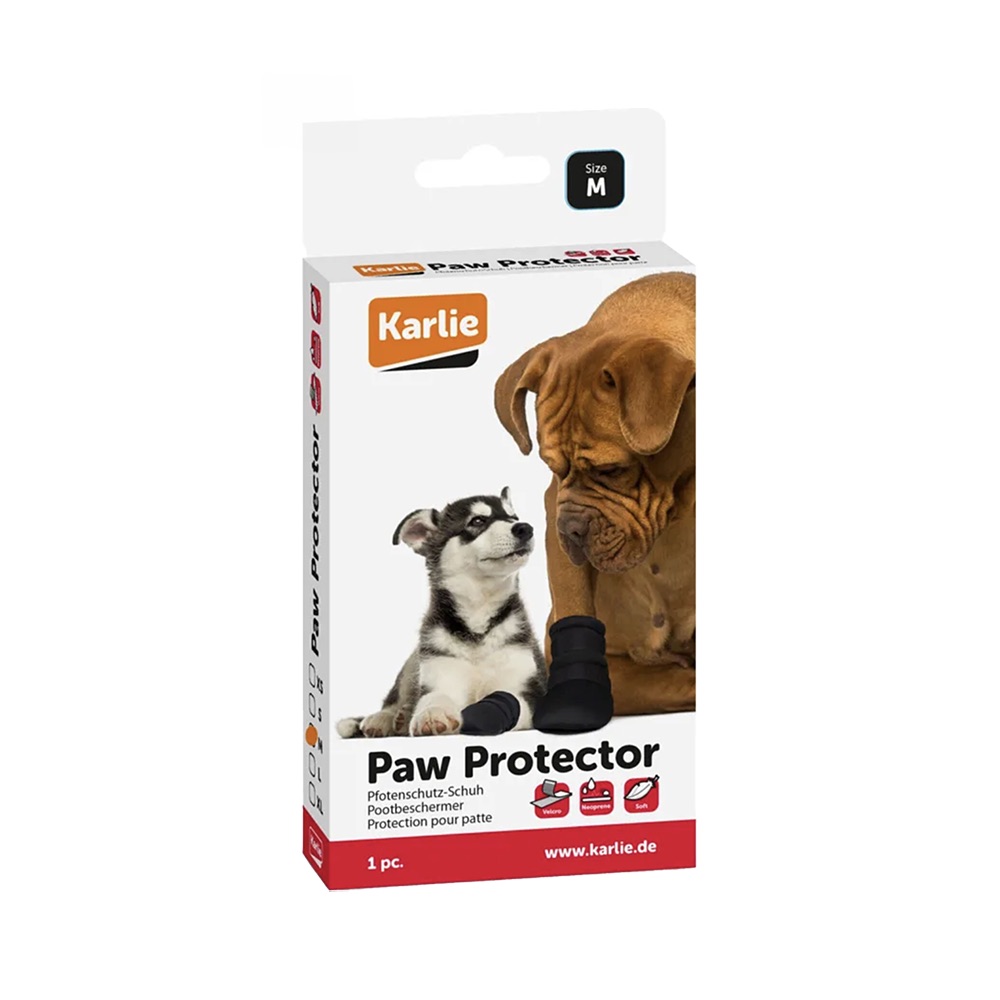 Karlie Köpek Pati Koruyucu Siyah (M)