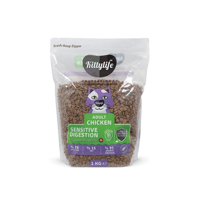 Kitty Life 1Kg Yetişkin Kedi Tavuklu