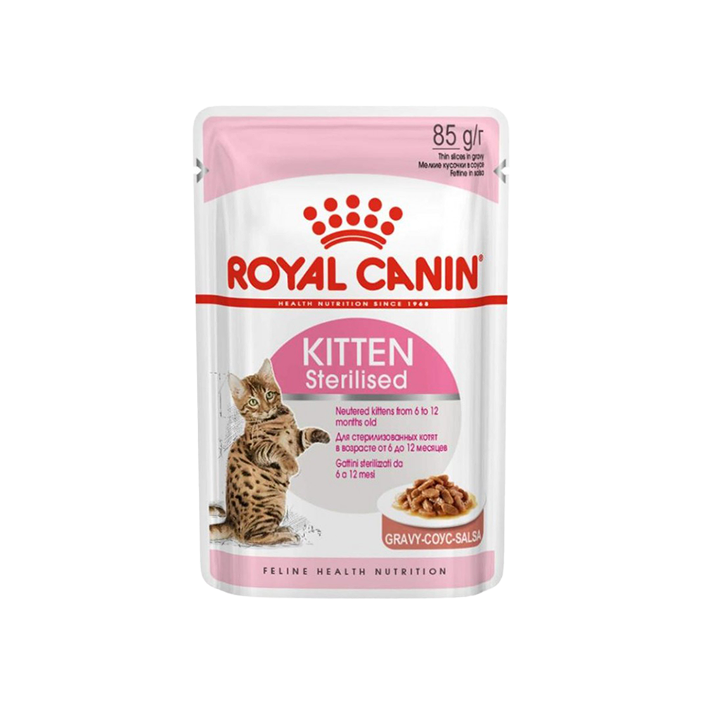 Royal Canin Sterilised Gravy Yavru Kedi Maması (85 g)